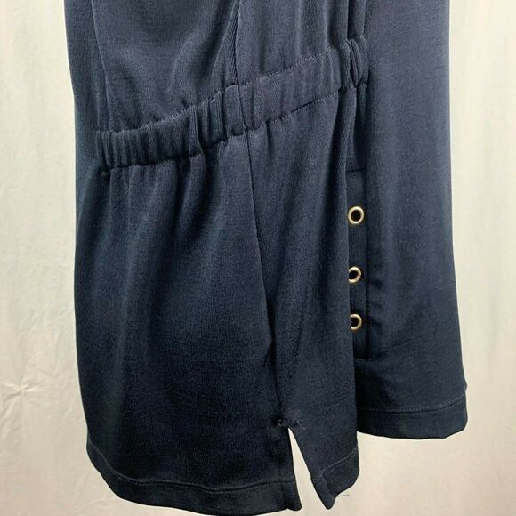 Travelers by Chicos Vest 2 M Black Full Zip - Picture 4 of 6